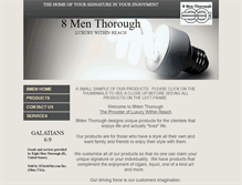 Tablet Screenshot of eightmen.com